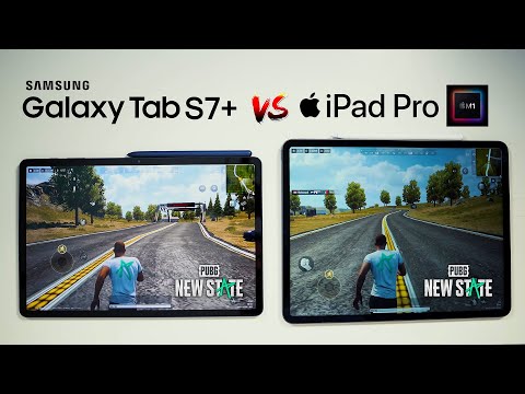 Hangisi Güçlü? PUBG NEW STATE Samsung Galaxy Tab S7+ vs iPAD PRO M1