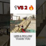 1 vs 2 🔥🍟 #pubgnewstate